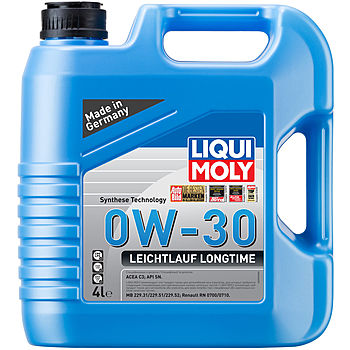 Синтетическое моторное масло Leichtlauf Longtime 0W-30 - 4 л