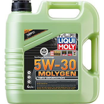 НС-синтетическое моторное масло Molygen New Generation 5W-30 - 4 л