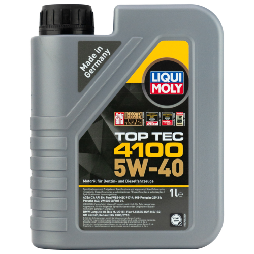 НС-синтетическое моторное масло Top Tec 4100 5W-40 - 1 л
